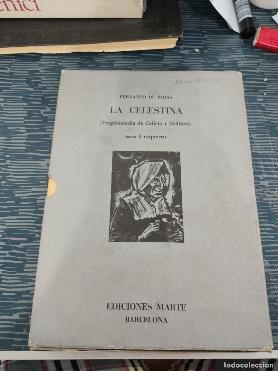 Libros de segunda mano: LA CELESTINA, FERNANDO DE ROJAS, EDICIONES MARTE,1968, INTONSO.