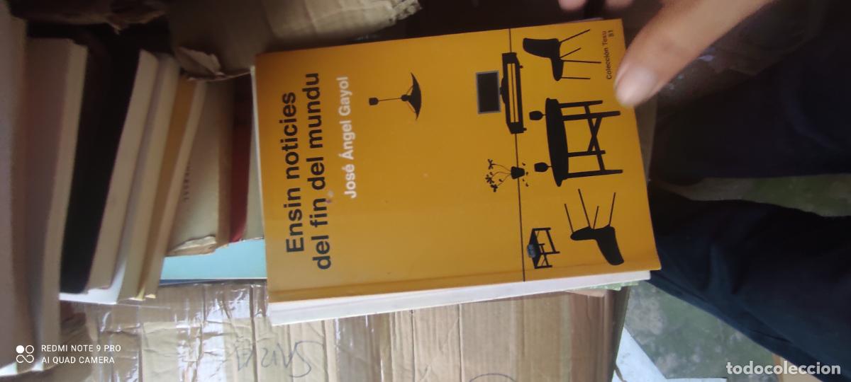 Libros de segunda mano: ENSIN NOTICIES DEL FIN DEL MUNDU - JOSE ANGEL GAYOL - ESCRITO EN ASTURIANO