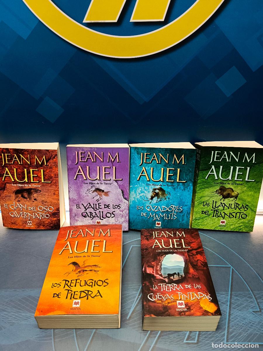 Libros de segunda mano: Jean M. Auel, Los hijos de la tierra. Completa. 6 tomos. El clan del oso cavernario