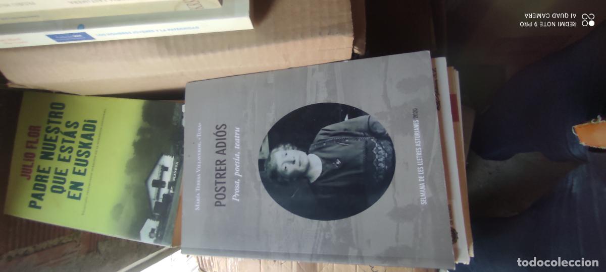 Libros de segunda mano: POSTRER ADI&Oacute;S. Prosa, poes&iacute;a, teatru - Mar&iacute;a Teresa Villaverde, &rdquo;TUXA&rdquo;