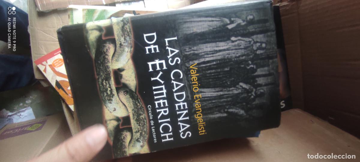 Libros de segunda mano: LAS CADENAS DE EYMERICH - VALERIO EVANGELISTI - CIRCULO DE LECTORES