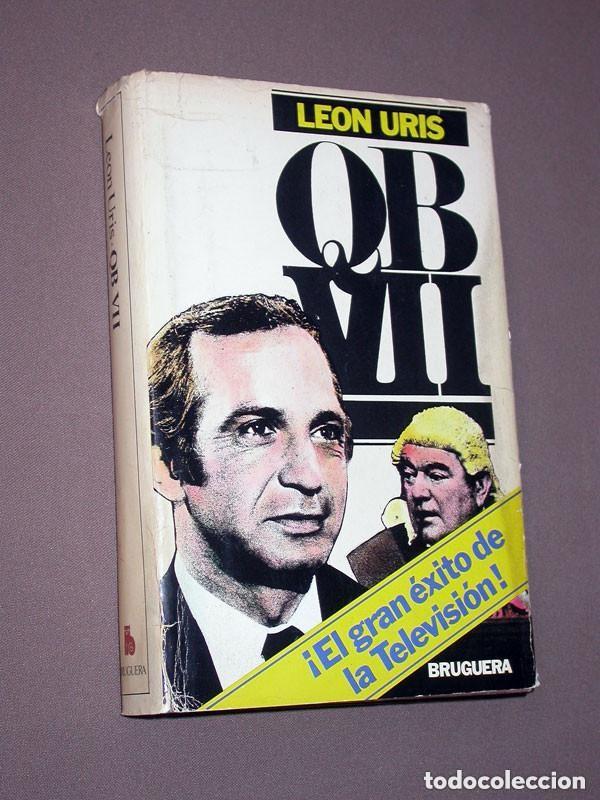 Libros de segunda mano: QB VII. Leon URIS. Cinco estrellas N&ordm; 21. Bruguera, 1978. SERIE TV, BEN GAZZARA, VER ++++