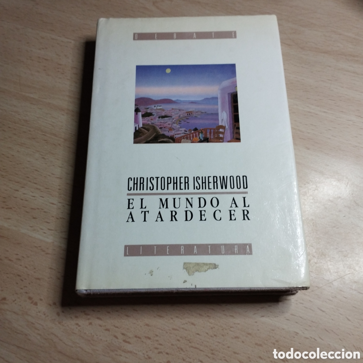 Libros de segunda mano: El mundo al atardecer. Christopher Isherwood. 1988. Debate literatura