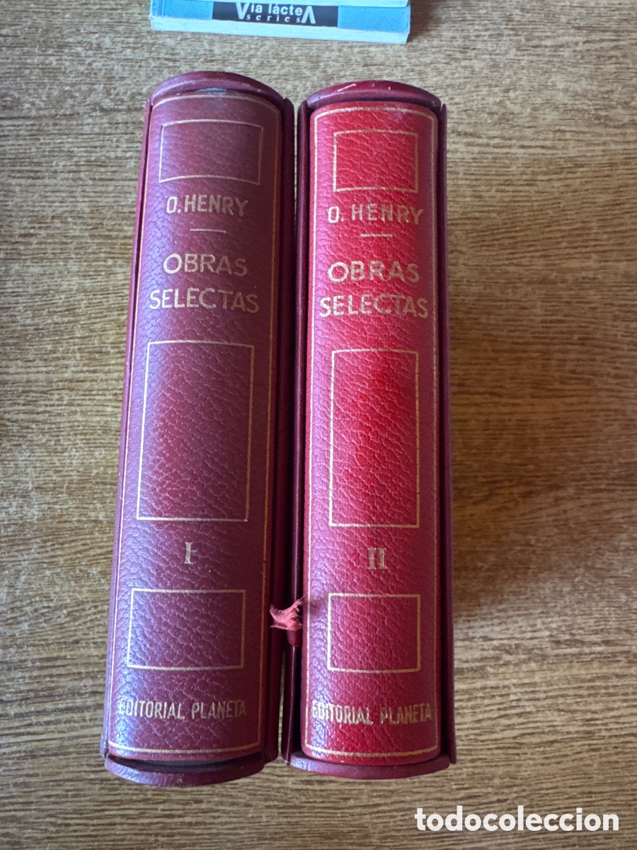 Libros de segunda mano: OBRAS SELECTAS Y NARRACIONES TOMOS I y II O. HENRY PLANETA 1&ordf; EDICI&Oacute;N 1959-1960