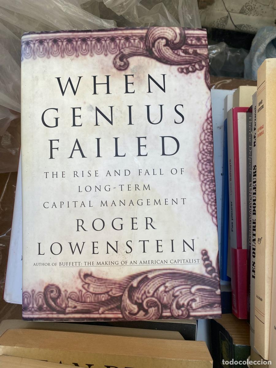 Libros de segunda mano: WHEN GENIUS FAILES, ROGER LOWENSTEIN