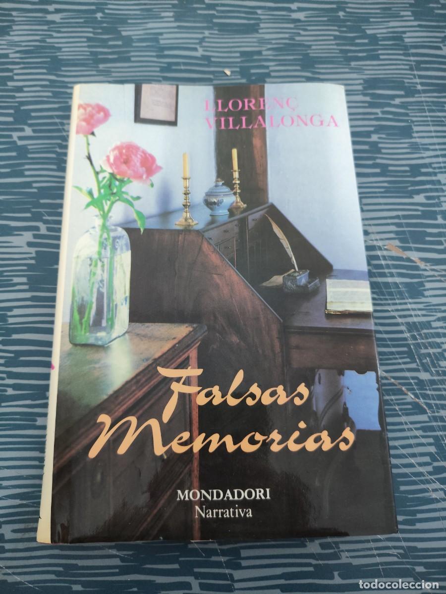 Libros de segunda mano: FALSAS MEMORIAS,LLORENC VILLALONGA, MONDADORI EDITORIAL,1988,250 P&Aacute;GINAS.