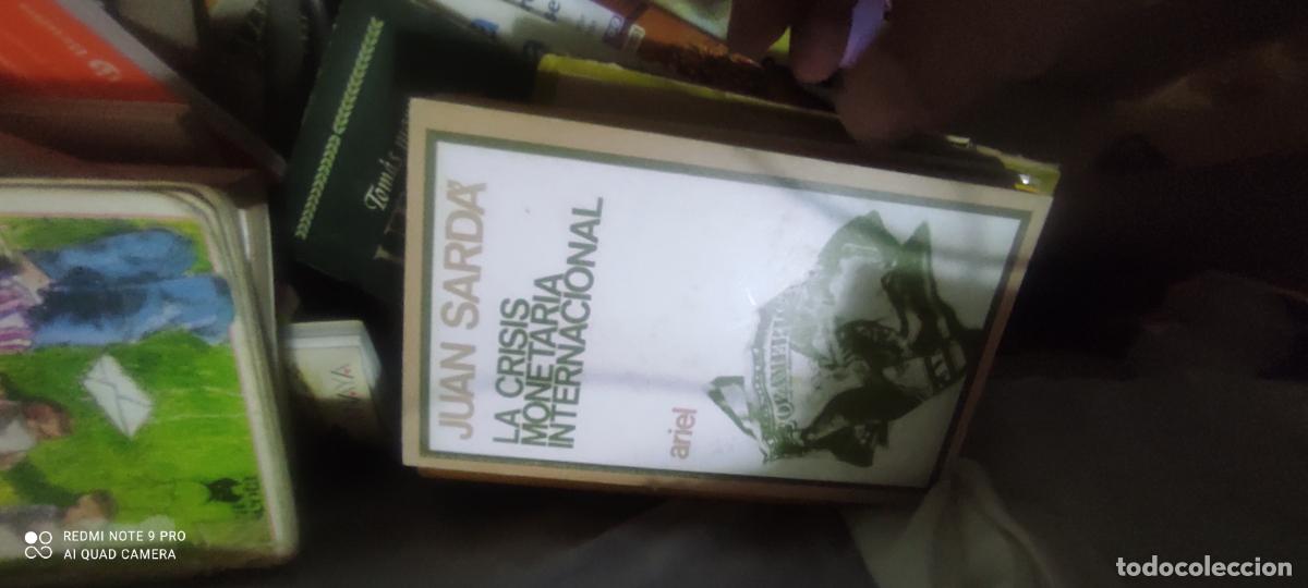 Libros de segunda mano: LA CRISIS MONETARIA INTERNACIONAL - JUAN SARDA - ED. ARIEL 1974