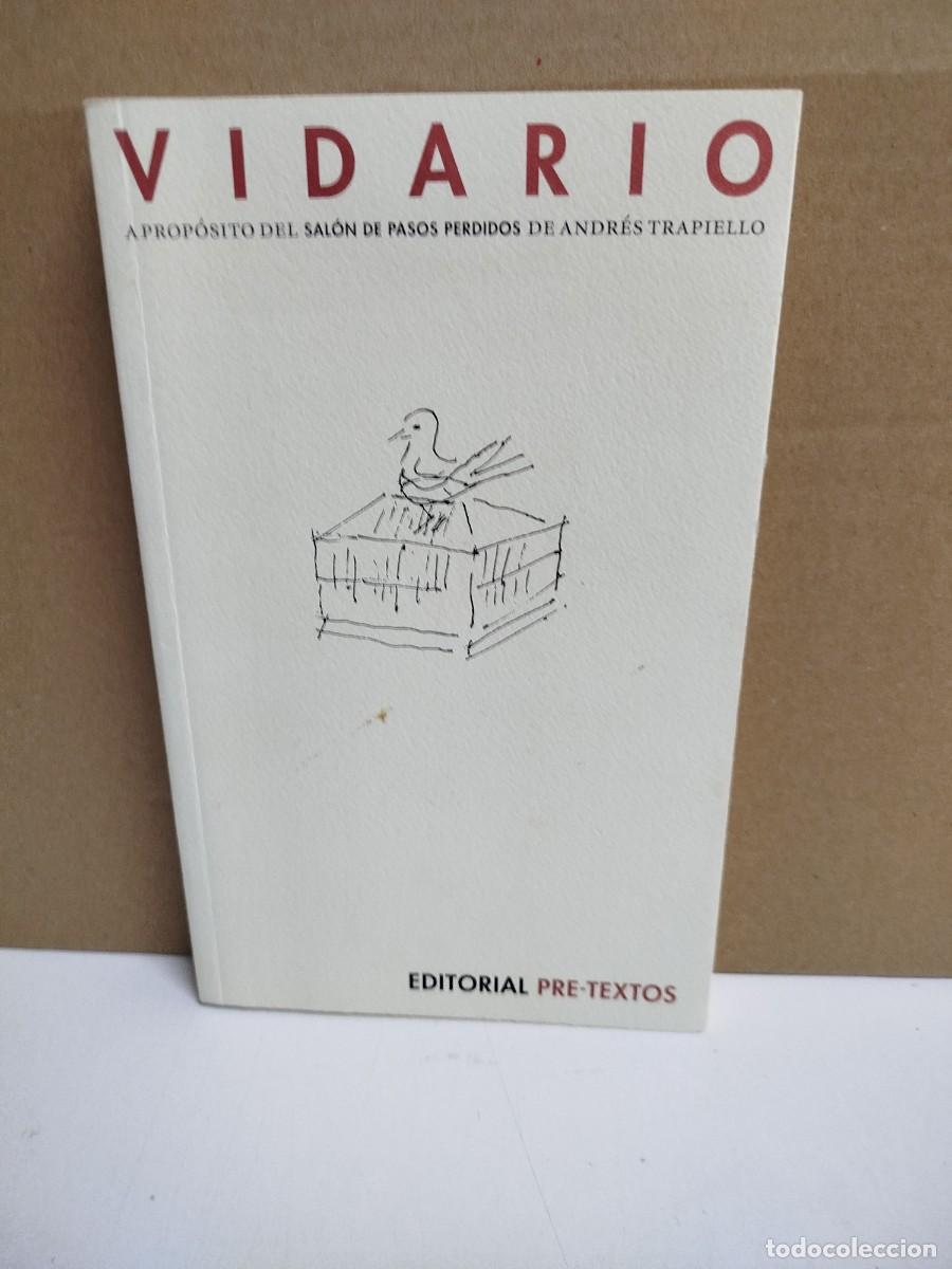 Libri di seconda mano: Autores varios - Vidario. A prop&oacute;sito del sal&oacute;n de pasos perdidos - Editorial Pre-textos