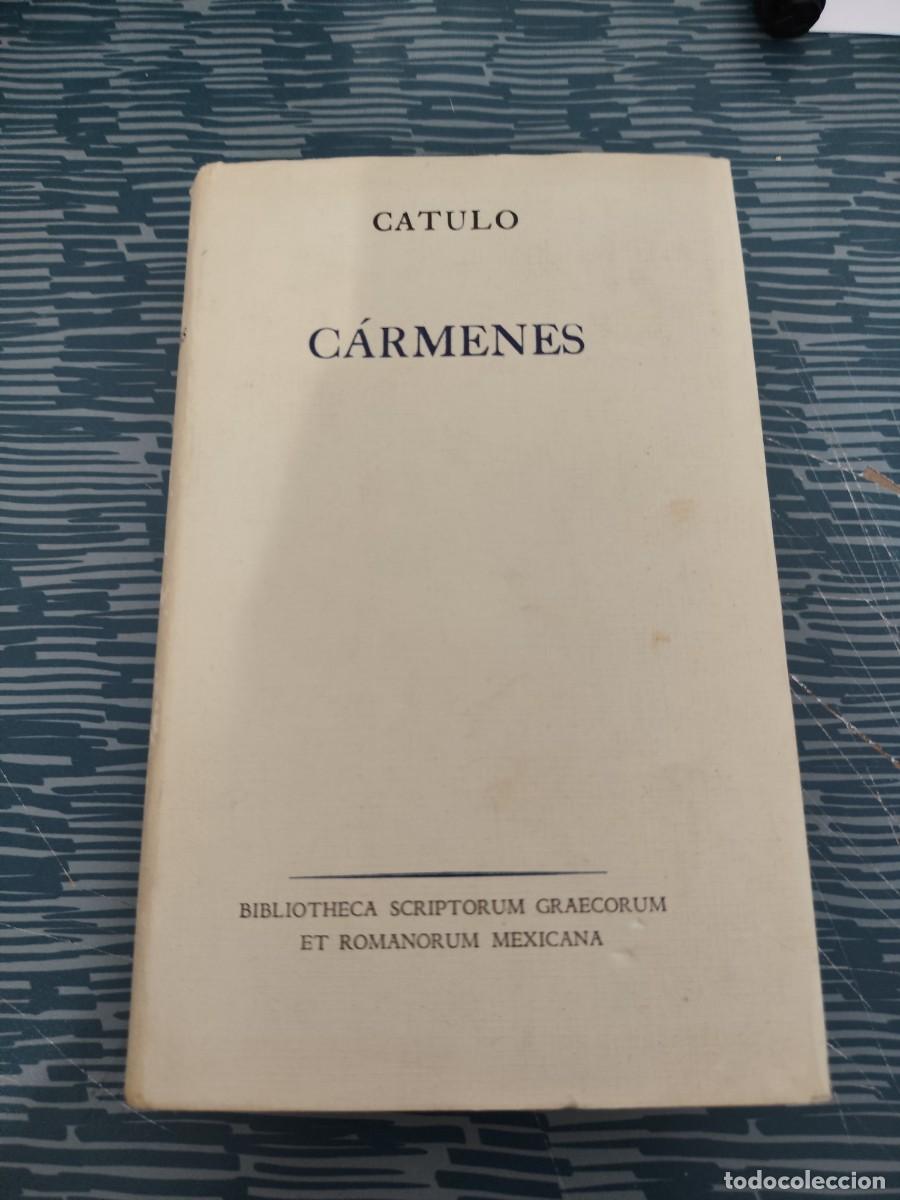 Gebrauchte B&uuml;cher: CARMENES,CAYO VALERIO CATULO,UNAM,1969,VER FOTOS.