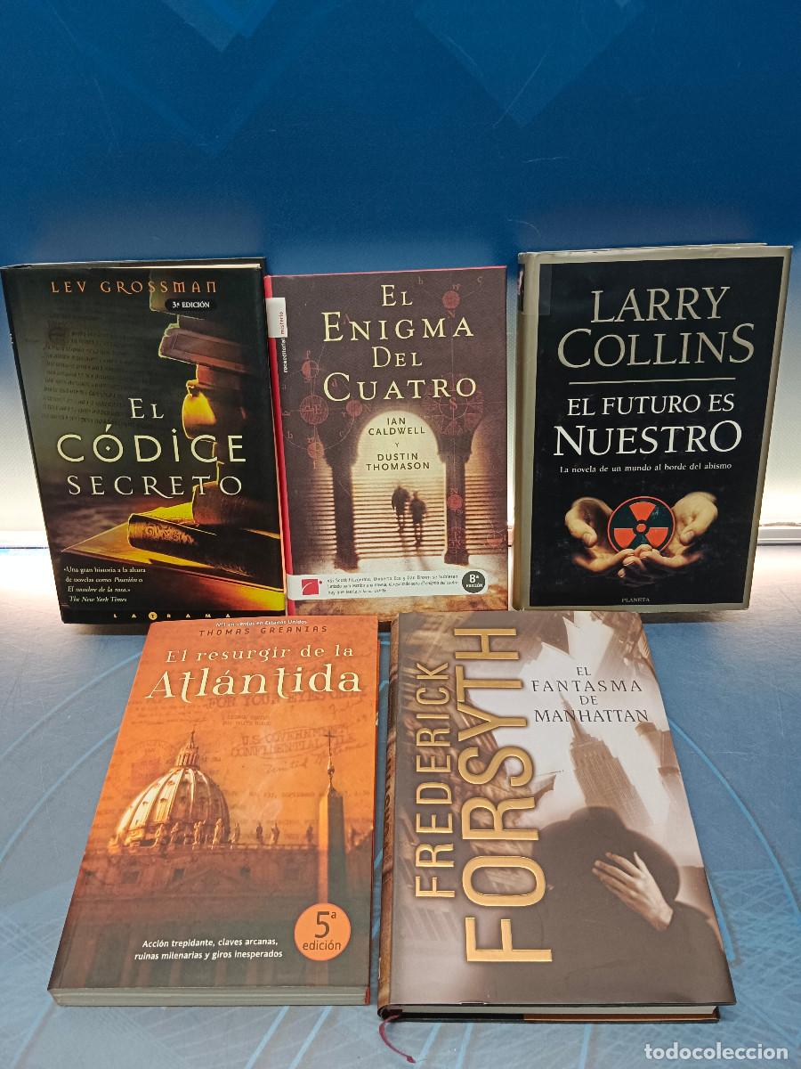 Second hand books: 5 novelas, Best sellers, El codice Secreto, El futuro es nuestro, El enigma del cuatro y mas
