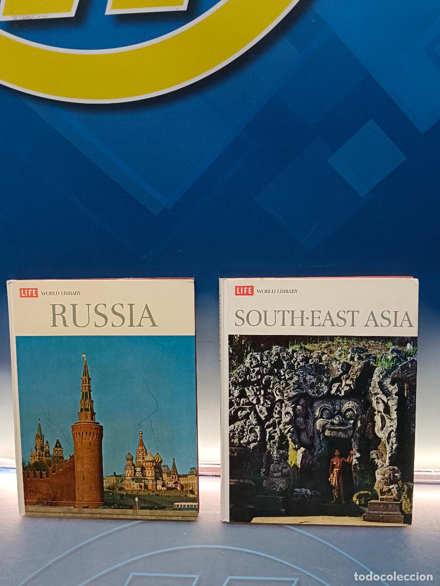 Libros de segunda mano: Dos libros, LIFE WORLD LIBRARY , Russia, South-east Asia