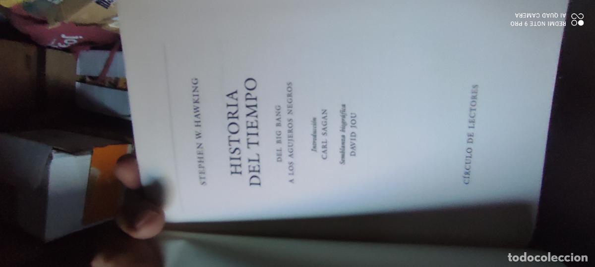 Libros de segunda mano: Historia del tiempo de Stephen Hawking