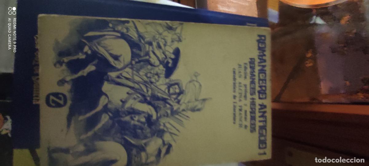 Libros de segunda mano: ROMANCERO ANTIGUO 1 ROMANCES HEROICOS. JUAN ALCINA FRANCH.