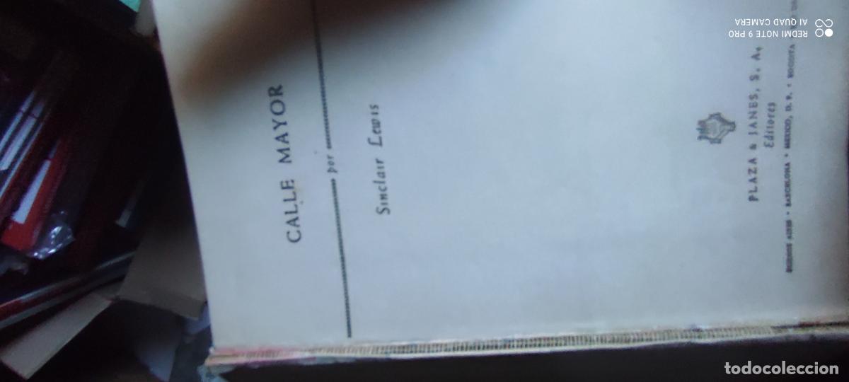 Livres d'occasion: Sinclair lewis. Calle Mayor l