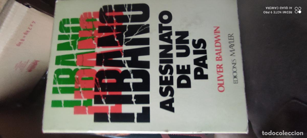 Livres d'occasion: Libano Asesinato de un pa&iacute;s - Baldwin, Oliver