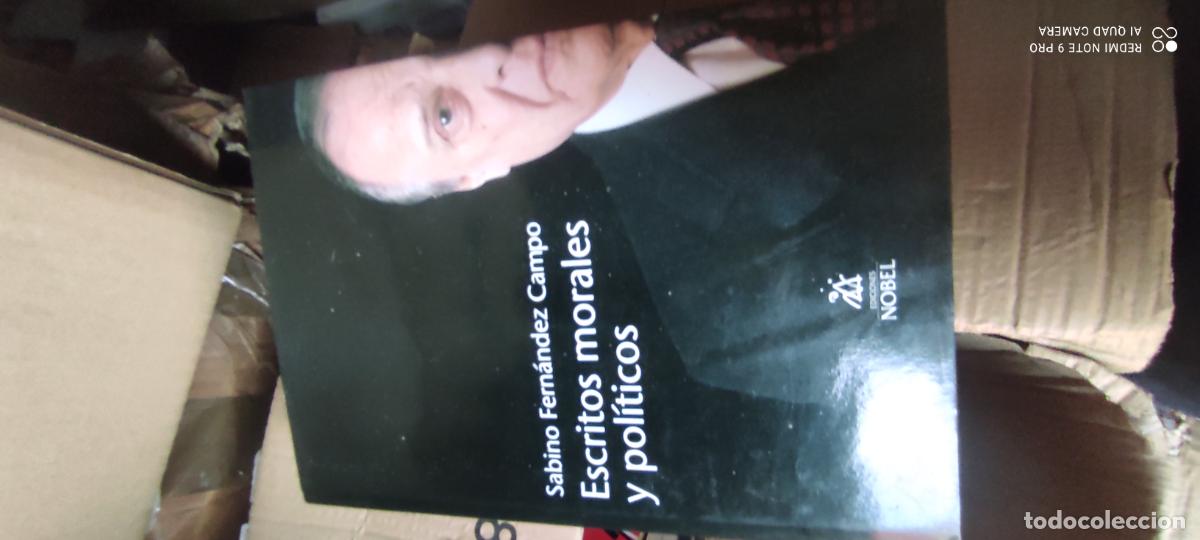 Libros de segunda mano: ESCRITOS MORALES Y POL&Iacute;TICOS - Fern&aacute;ndez Campo, Sabino
