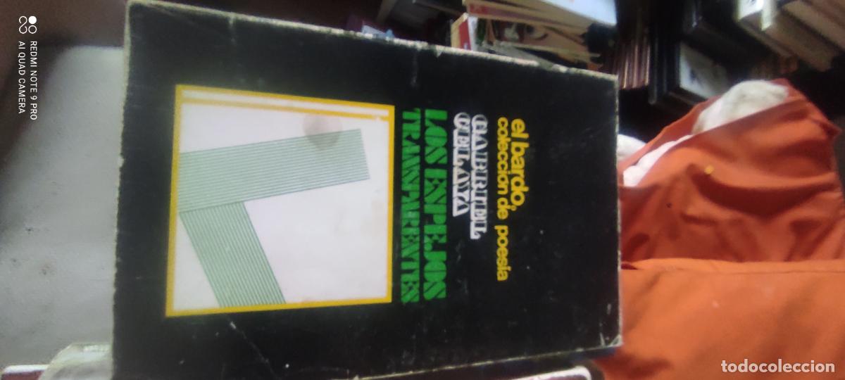 Libros de segunda mano: Los espejos transparentes - Gabriel Celaya