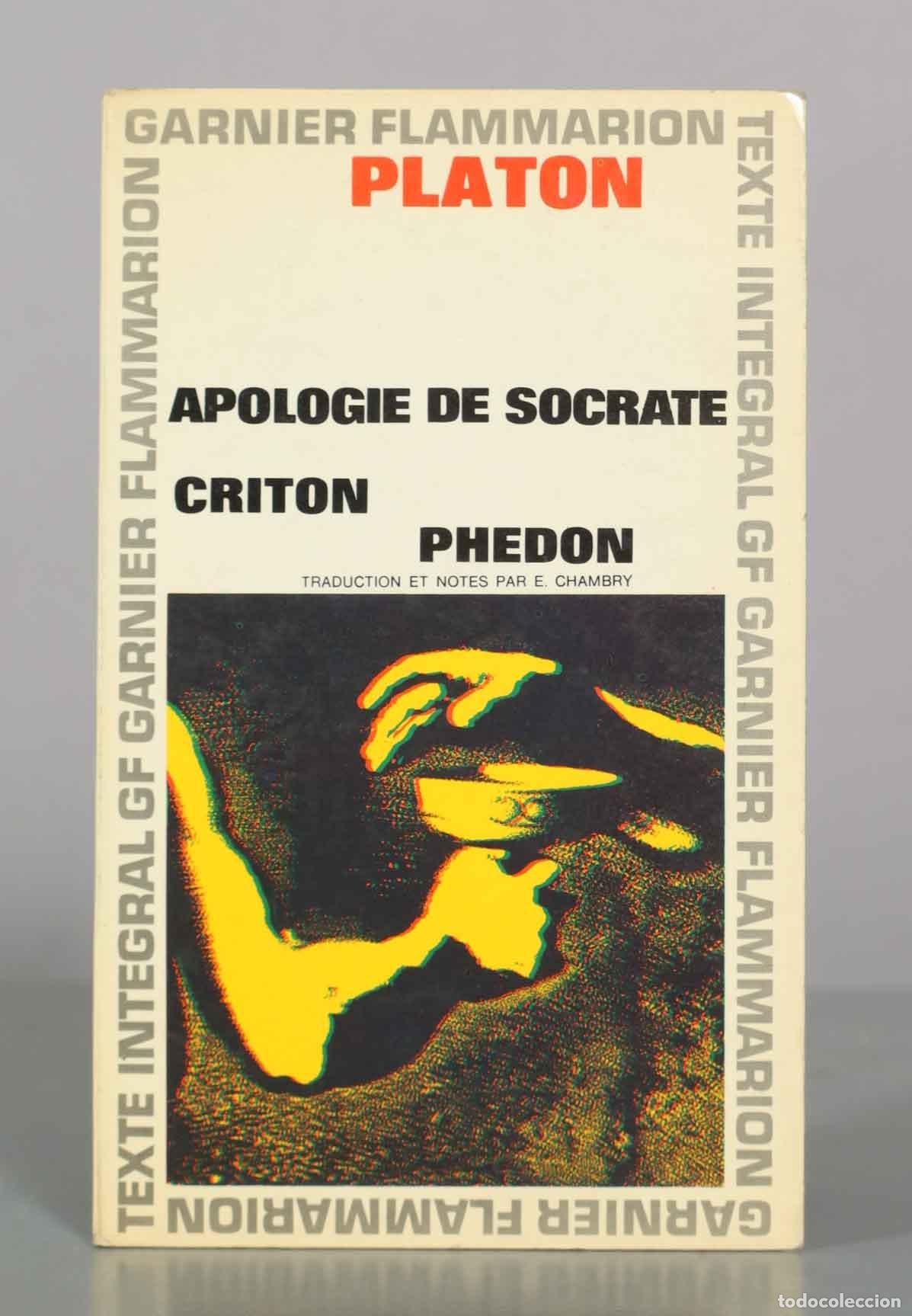 Libros de segunda mano: Apologie de Socrate - Criton - Phedon - Platon - Garnier Flammarion