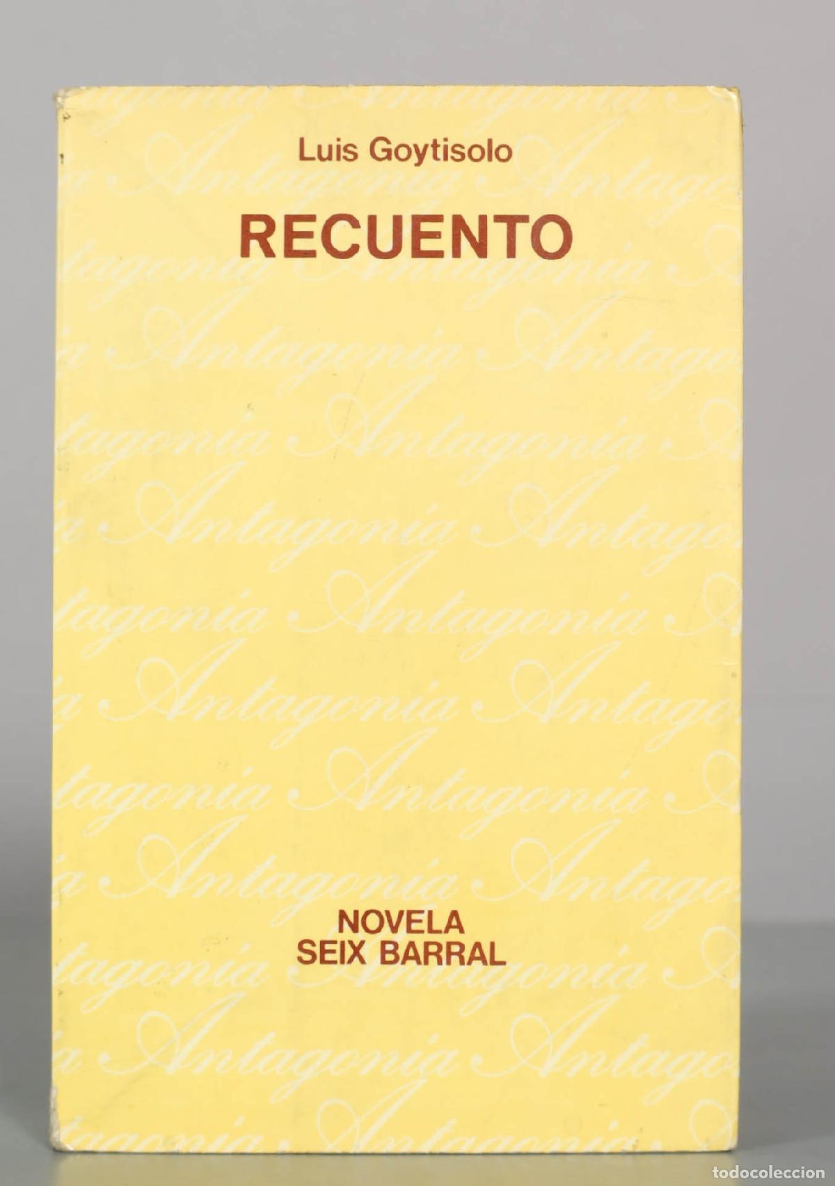 Libros de segunda mano: Recuento - Luis Goytisolo - Seix Barral
