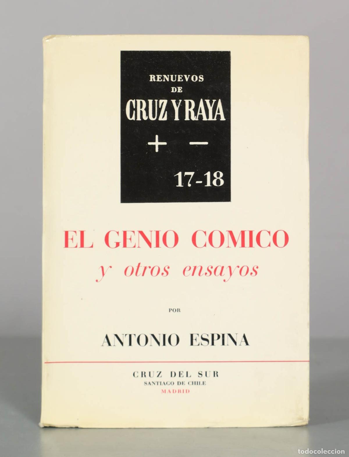 Libros de segunda mano: El genio c&oacute;mico y otros ensayos - Antonio Espina