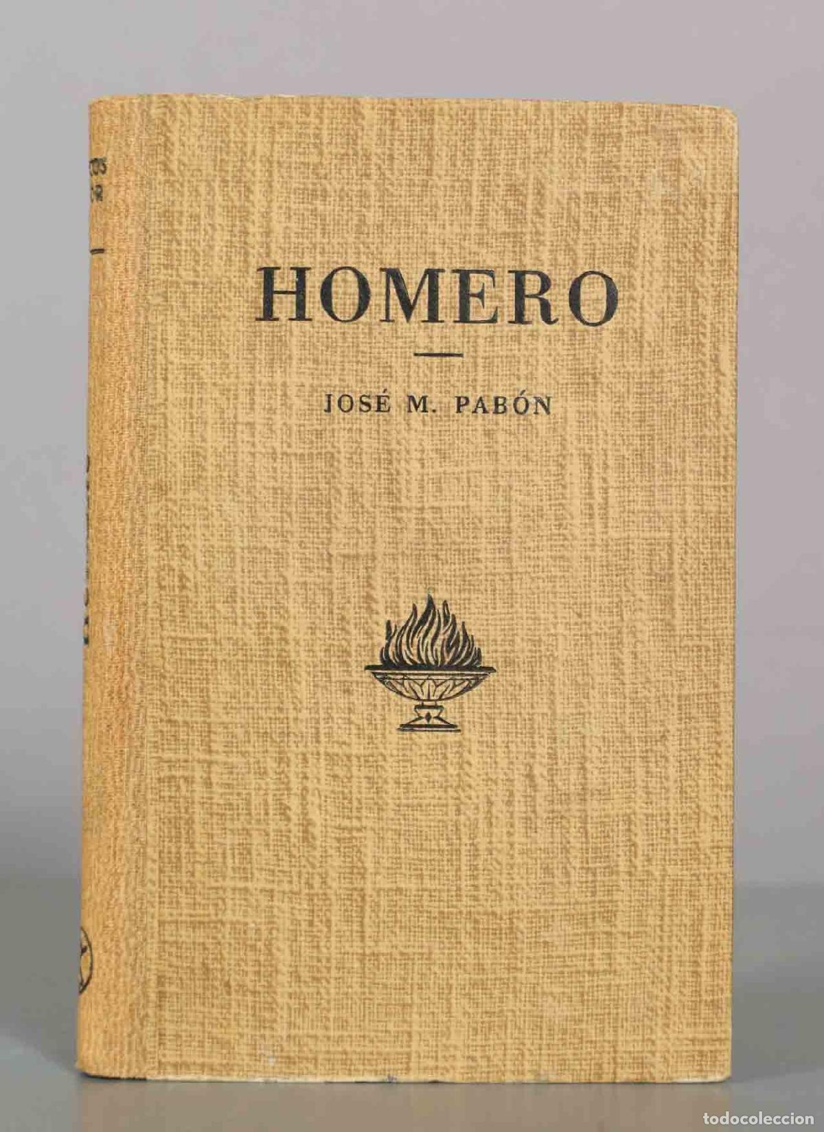 Libros de segunda mano: Odisea - Homero - Jos&eacute; Manuel Pab&oacute;n - Editorial Gredos
