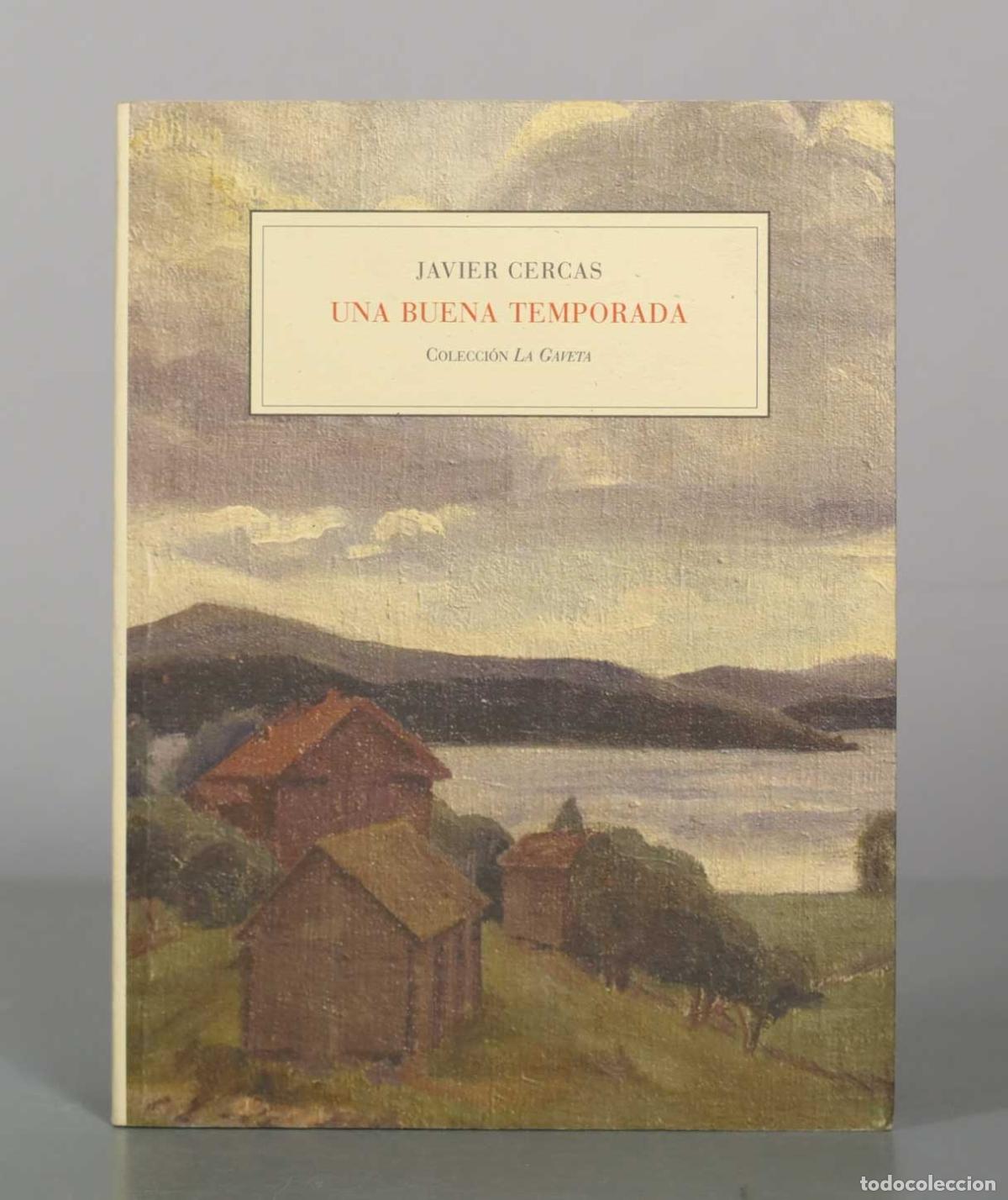 Second hand books: Una buena temporada - Javier Cercas - Editora Regional de Extremadura