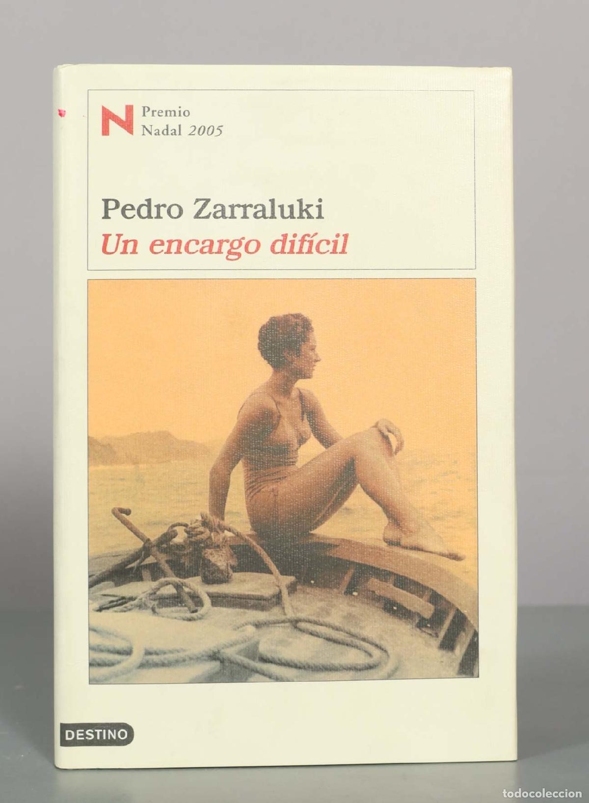 Libros de segunda mano: Un encargo dif&iacute;cil - Pedro Zarraluki - Destino