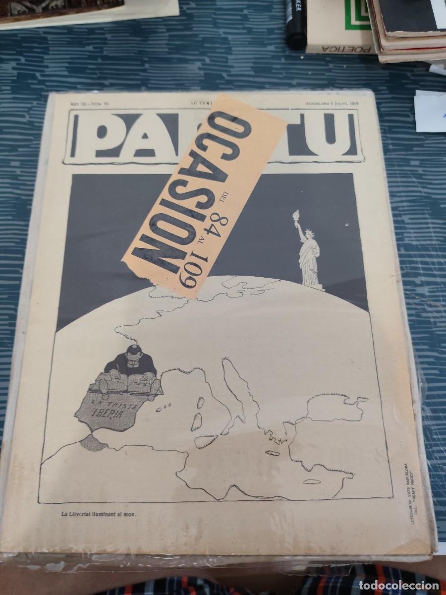 Libros de segunda mano: PAPITU,A&Ntilde;O III, N&Uacute;MERO 84, BARCELONA 6 JUIOL 1910, PRECINTADO,VER FOTOS