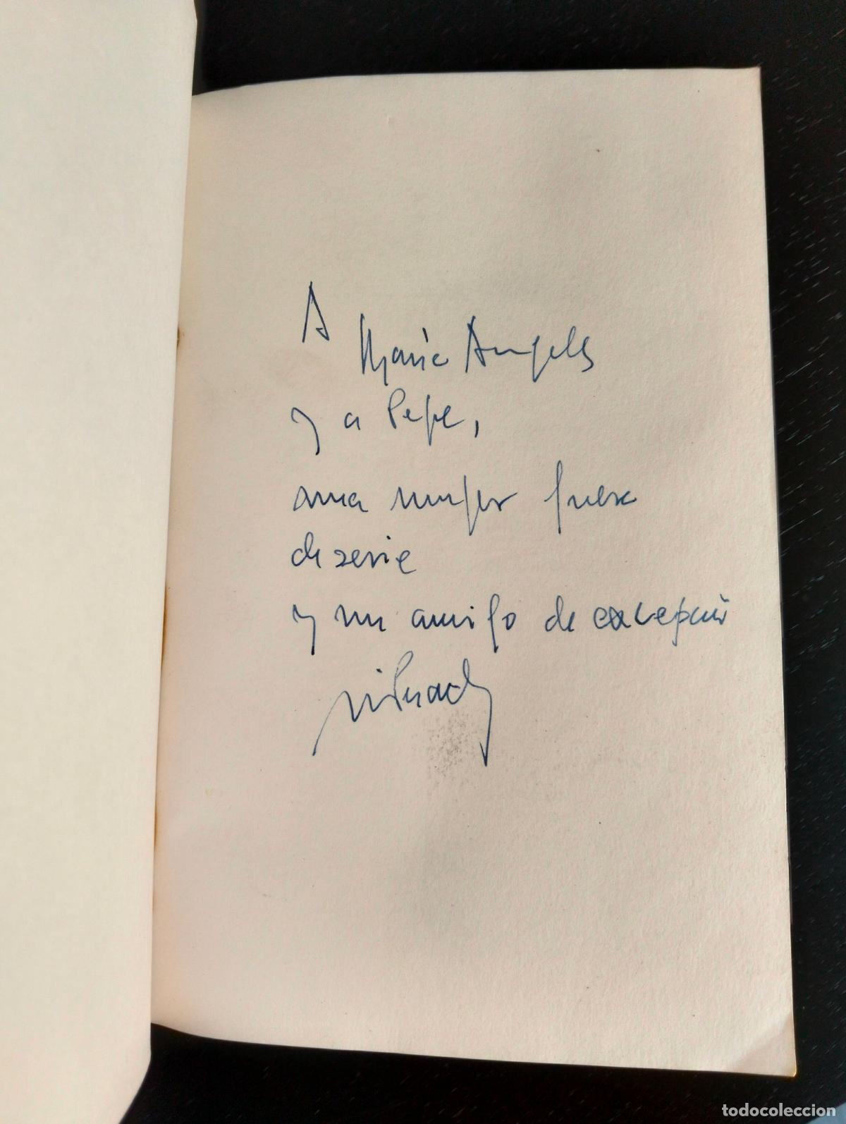 Libros de segunda mano: Literatura. Relatos. Dedicado. Una Alma Sola ni Canta ni Llora, Meliano Peraile,col. Pluma Rota,1985