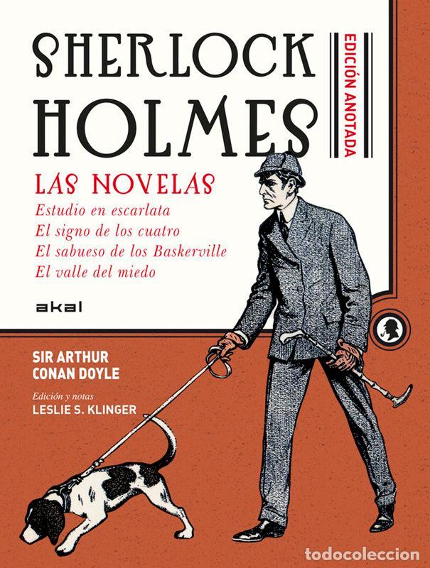 Gebrauchte B&uuml;cher: Sherlock Holmes anotado - Las novelas. - CONAN DOYLE, ARTHUR.