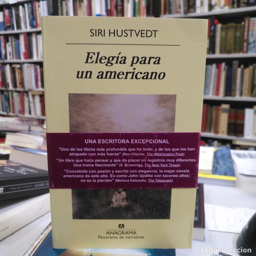 Libri di seconda mano: Eleg&iacute;a para un americano. - Hustvedt, Siri.