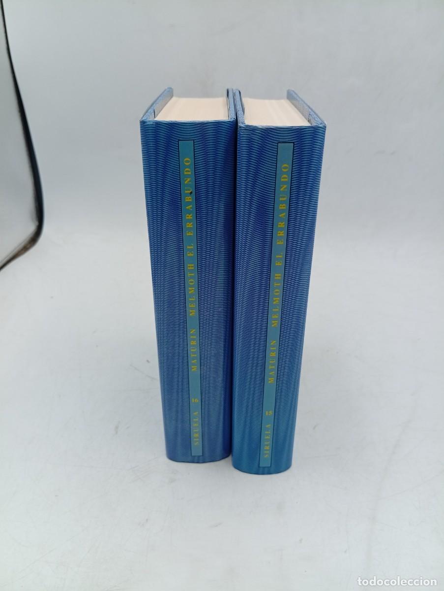 Libros de segunda mano: MELMOTH EL ERRABUNDO DE CH. R. MATURIN. TOMO I Y II. EDICIONES SIRUELA. 1988. PAGS : 447/519