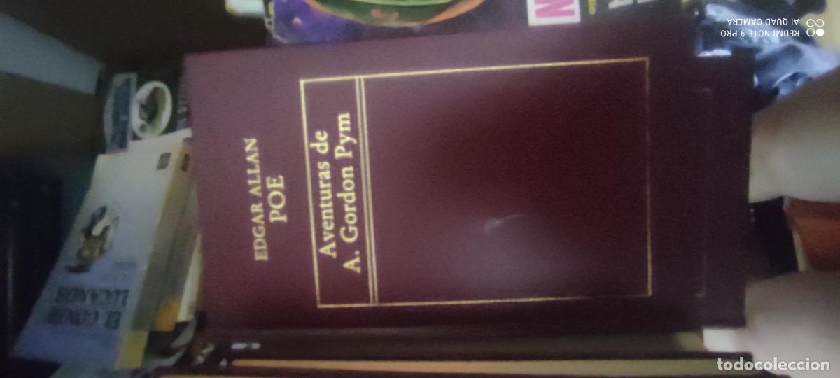 Libros de segunda mano: Poe. Aventuras de A. Gordon Pyme. Orbis Literatura Universal