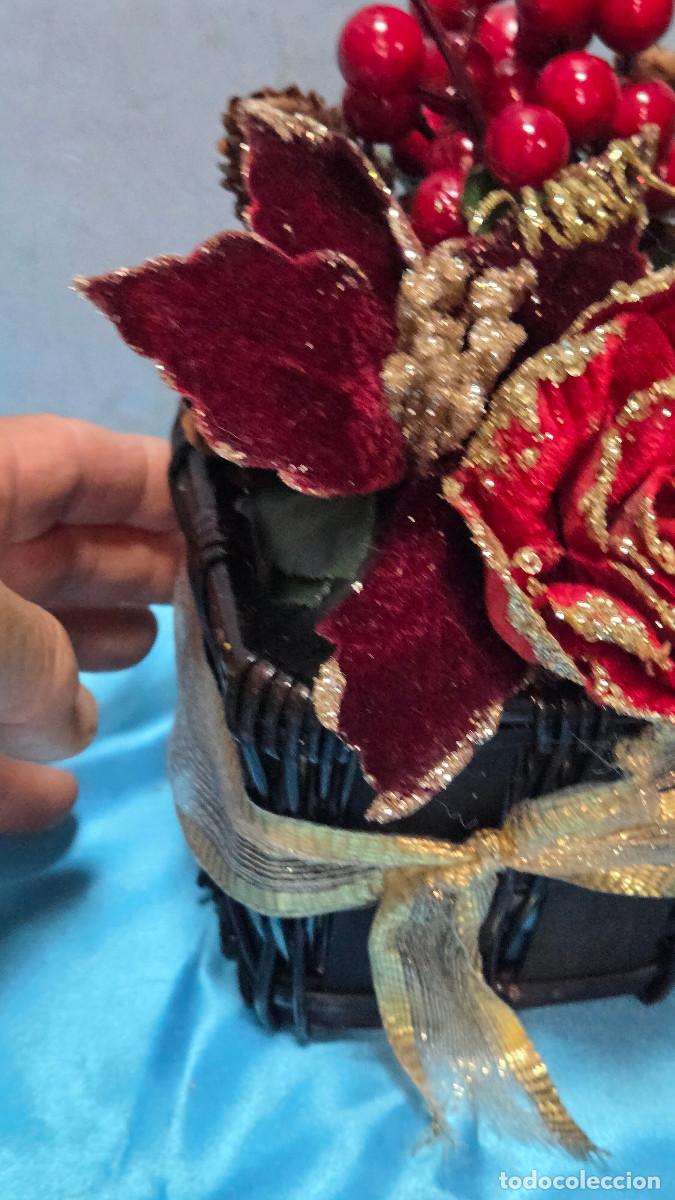 Libros de segunda mano: centro de mesa de flores artificiales - Foto 4