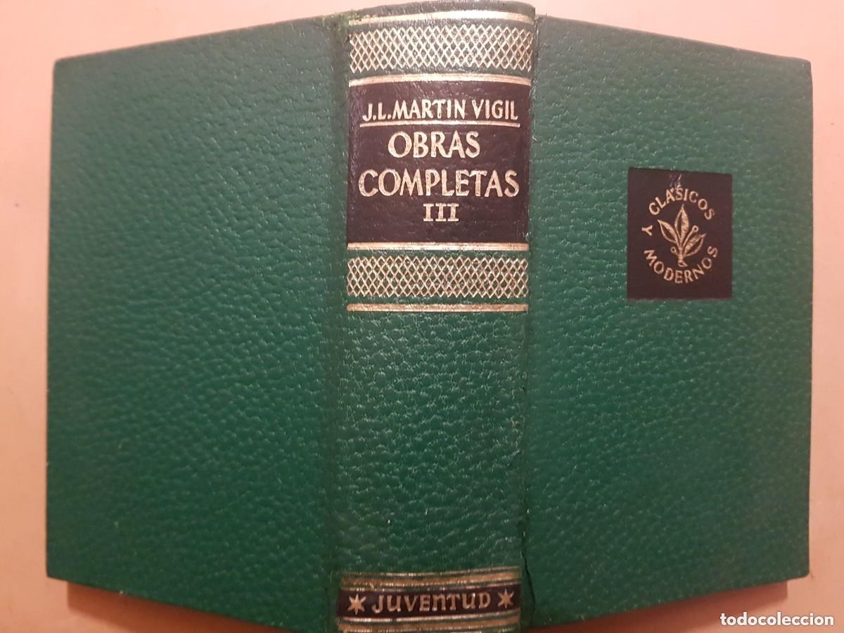 Libros de segunda mano: Obras Completas III. J.L. Mart&iacute;n Vigil