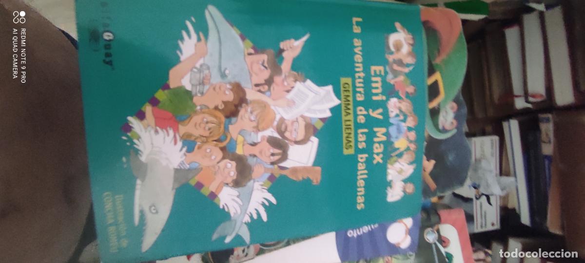 Libros de segunda mano: Emi y Max La aventura de las ballenas Gemma Lienas