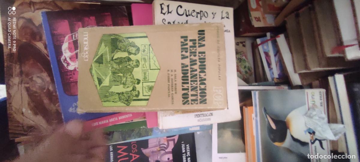 Libros de segunda mano: UNA EDUCACI&Oacute;N PERMANENTE PARA ADULTOS (VARIOS AUTORES) - EDITORIAL MARSIEGA