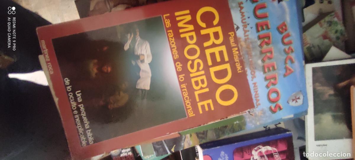 Libros de segunda mano: Credo imposible: Misraki, Paul.