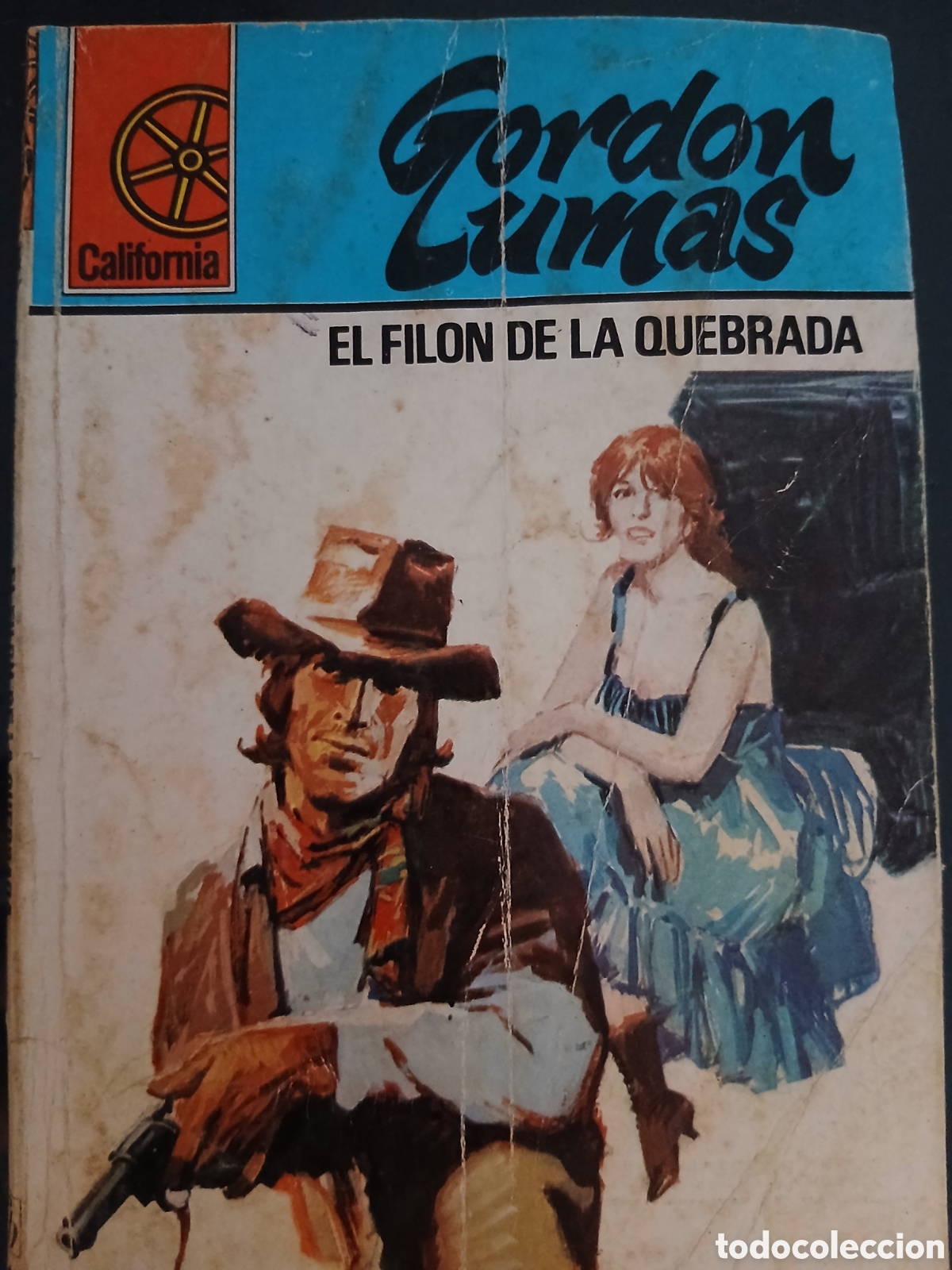 Libros de segunda mano: Novela Oeste: El fil&oacute;n de la quebrada ( Gordon Lumas)