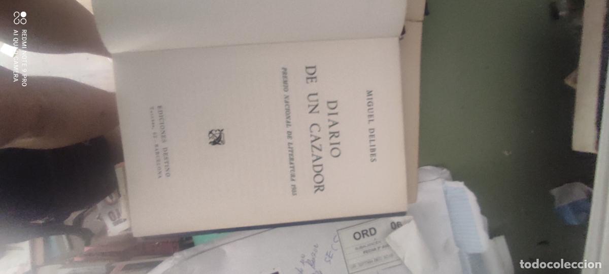 Libros de segunda mano: Delibes. diario de un cazador