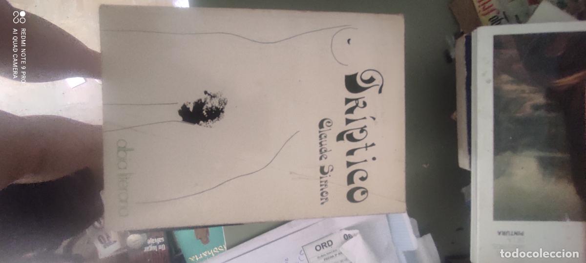 Second hand books: TRIPTICO / CLAUDE SIMON / ALBIA LITERARIA