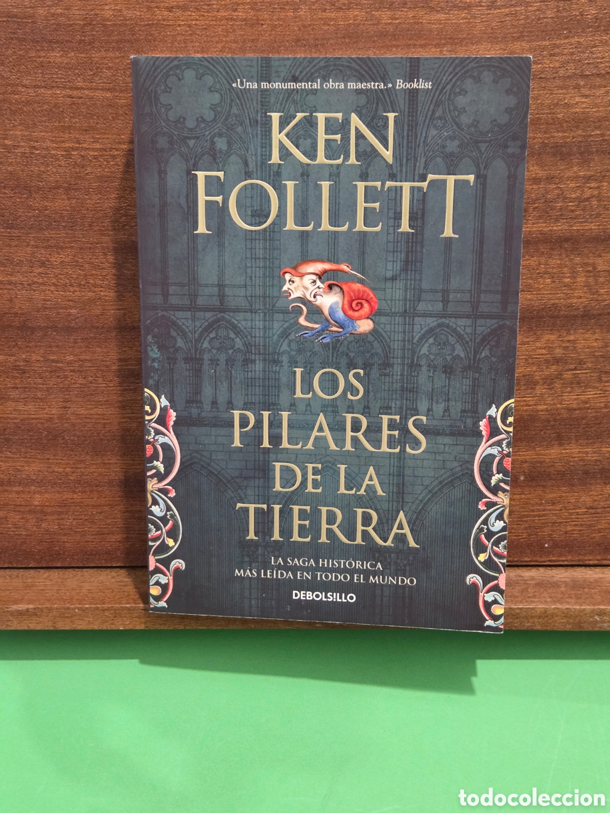 Libros de segunda mano: KEN FOLLET...&rdquo;&rdquo;LOS PILARES DE LA TIERRA&rdquo;&rdquo;...DEBOLSILLO...2020...