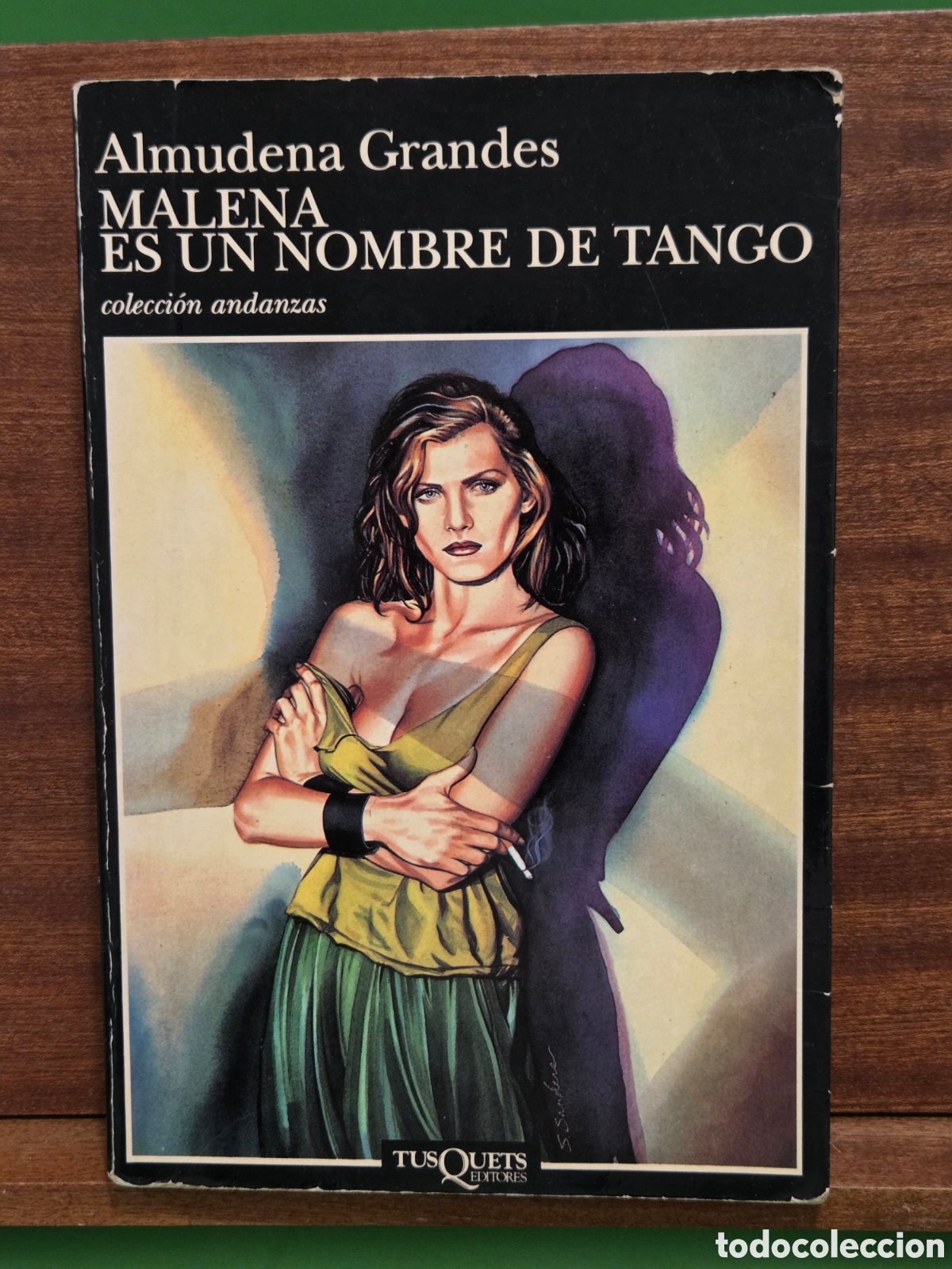 Libros de segunda mano: ALMUDENA GRANDES...&rdquo;&rdquo;MALENA ES UN NOMBRE DE TANGO&rdquo;&rdquo;...TUSQUETS...1994...