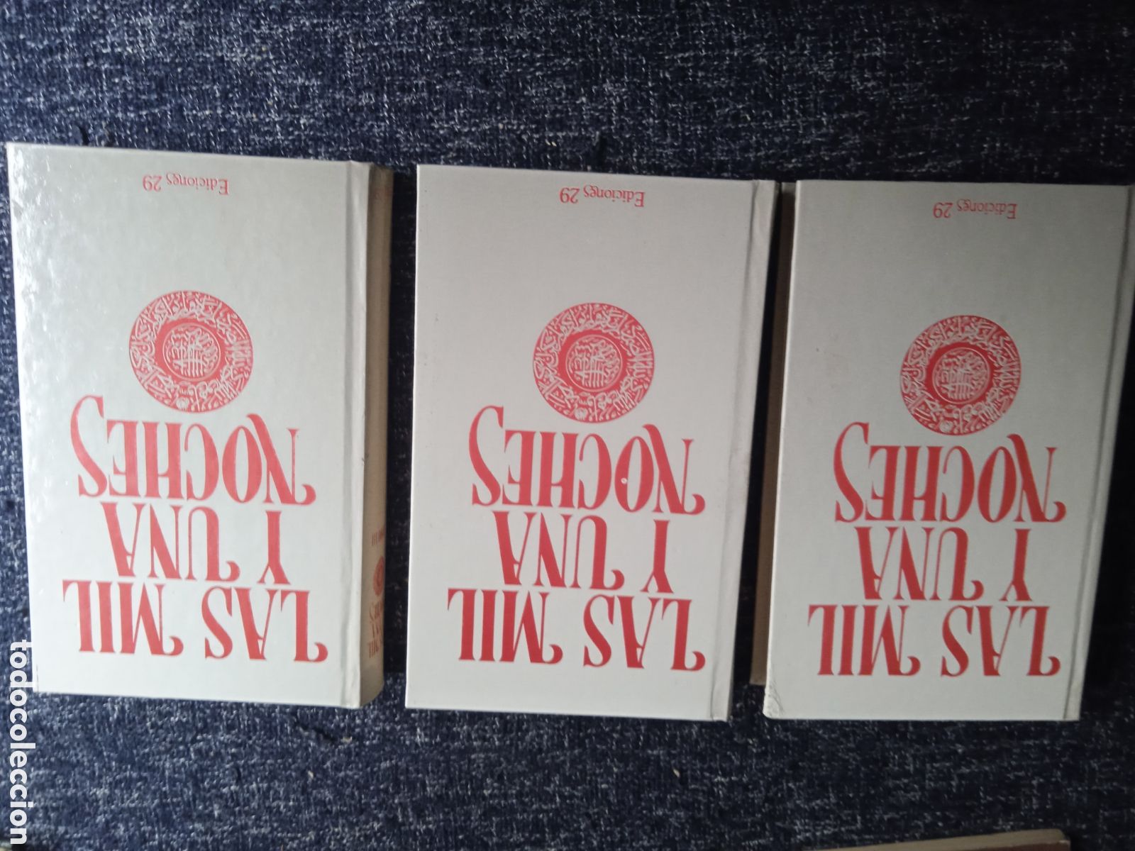 Libros de segunda mano: Las mil y una noches. Tomos II, III, IV -ED. Ediciones 29 -TAPA DURA
