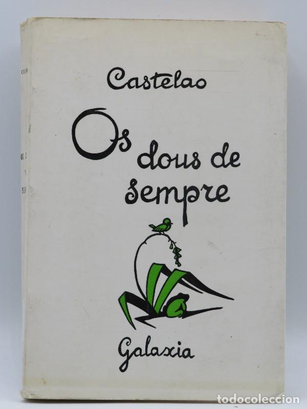 Libros de segunda mano: Os Dous de Sempre - Castelao - Editorial Galaxia - Narrativa