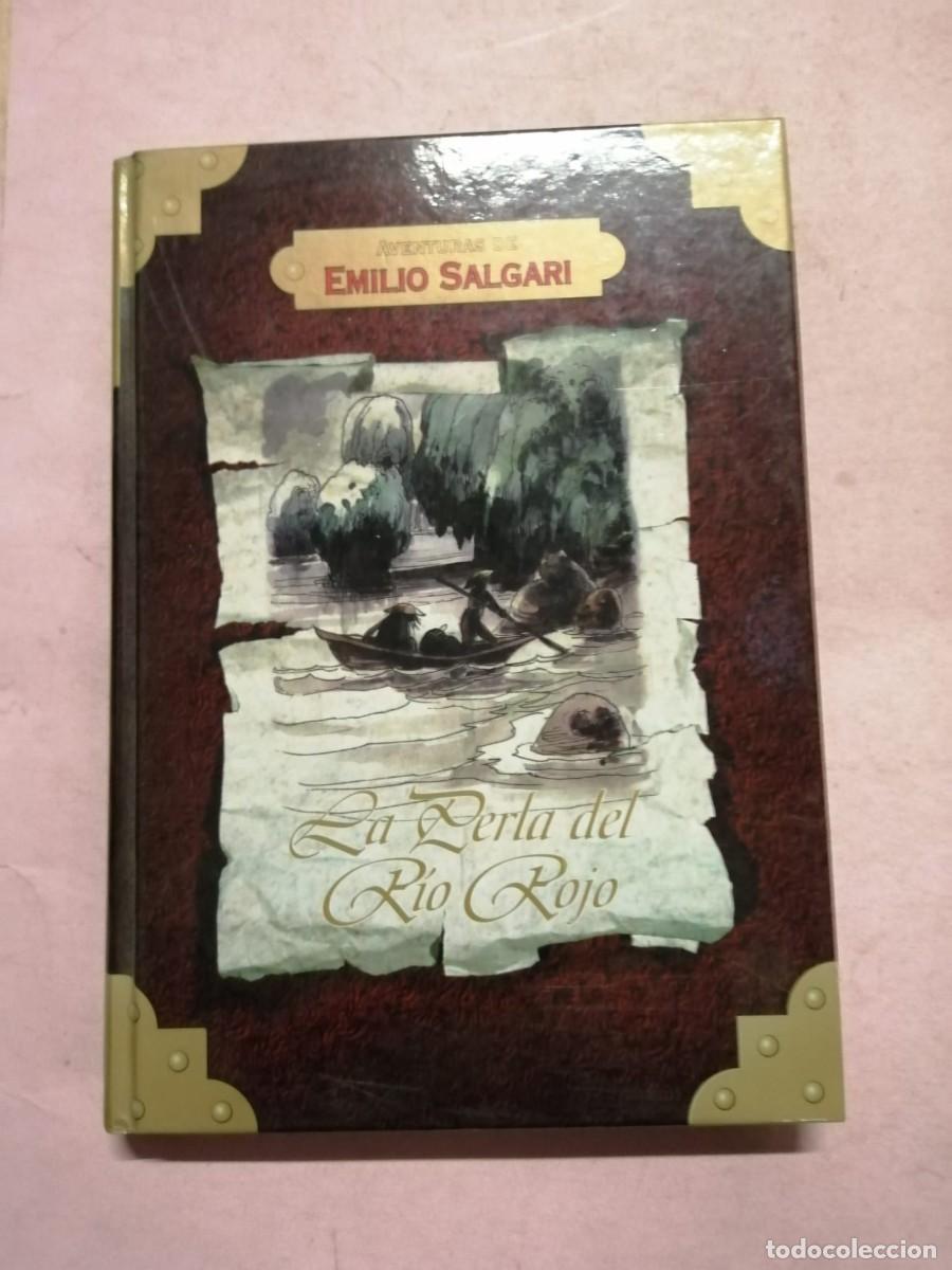 Libros de segunda mano: LA PERLA DEL RIO ROJO (EMILIO SALGARI)