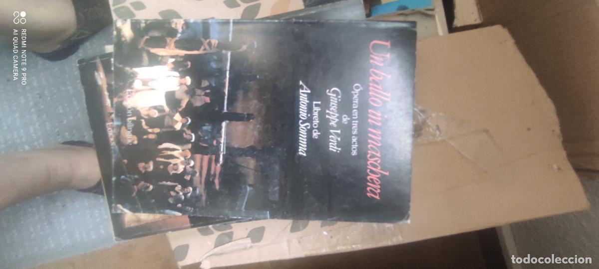 Libros de segunda mano: Un ballo in maschera opera edicion bilingue