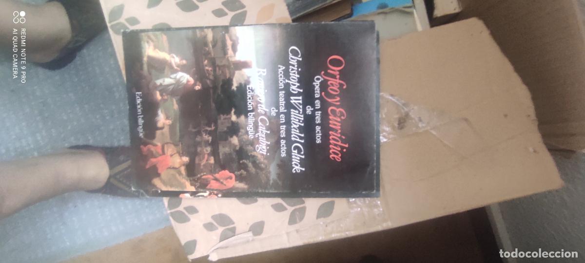 Libros de segunda mano: Orfeo y Eur&iacute;dice opera edicion bilingue