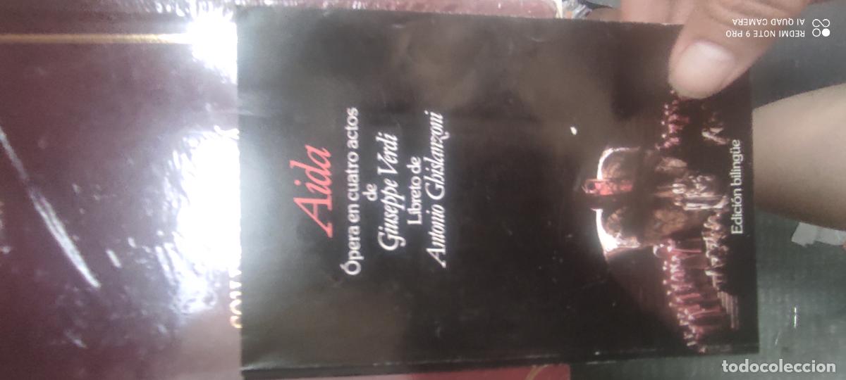 Libros de segunda mano: Aida opera edicion bilingue