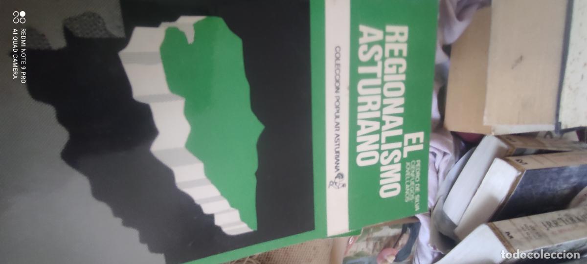 Libros de segunda mano: Pedro de Silva Cienfuegos-Jovellanos. EL REGIONALISMO ASTURIANO.